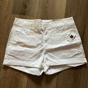 GAP Women's Classic White Bermudas